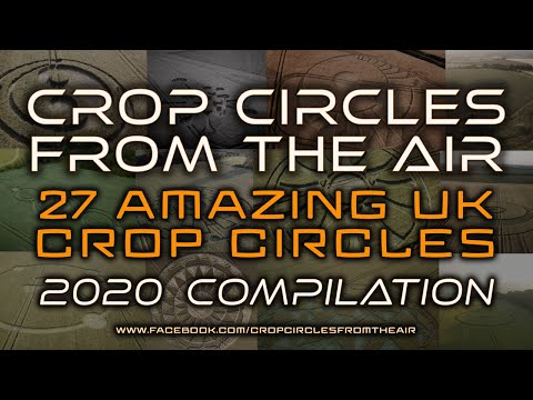 27 Amazing UK Crop Circles | 2020 Compilation | Crop Circles From The Air