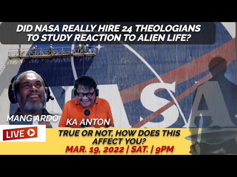 ALIENTALK: DID NASA REALLY HIRE 24 THEOLOGIANS TO STUDY REACTION TO ALIEN LIFE?