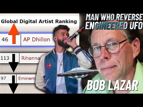 Ap Dhillon Top 50 Worldwide | Bob Lazar Biggest Mystery Man | SPACESHIP | LIVE RECORDS 2022