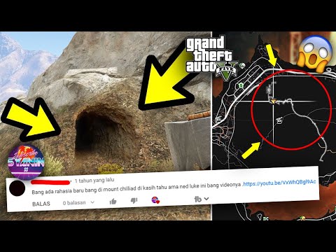 BARU TERBONGKAR RUANG DI BAWAH GUNUNG MOUNT CHILIAD NO HOAX GTA 5 PROYEK RAHASIA MISTERI TEROWONGAN