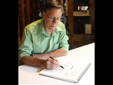 Bob Lazar draws and explains operation of S-4 "Sport Model"