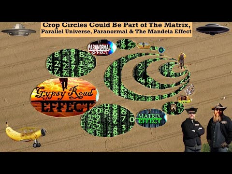 Crop Circles Could Be Part of The Matrix, Parallel Universe, Paranormal & The Mandela Effect