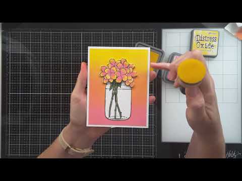 Crop Circles Mixed Media Class- Distress Oxides