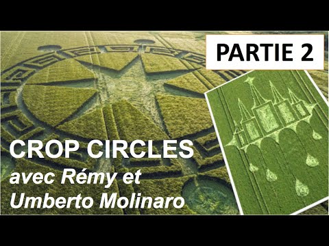 CROP CIRCLES : Trésor / Miracles / Trou de ver / Pi / Comète Hale-Bopp – Umberto Molinaro