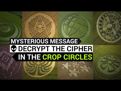 Decrypt the cipher in the Crop Circles | Mysterious message