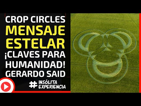 EXCLUSIVO I CROP CIRCLES ¿MENSAJES ESTELAR? Claves para una nueva Humanidad: GERARDO SAID