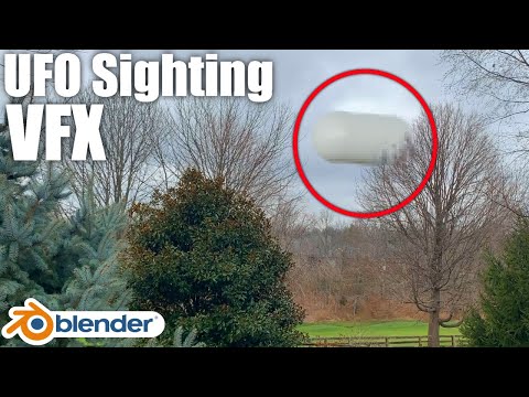 Fake UFO Sighting | Blender VFX Tutorial