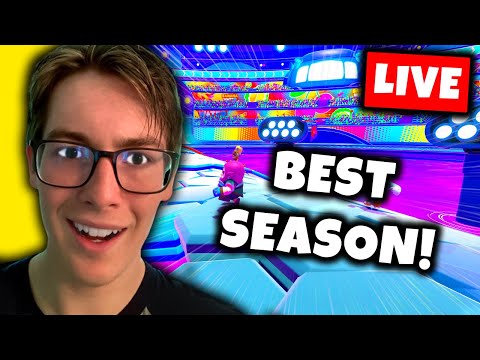 Fall guys Playing Survival of The Fittest Gamemode!