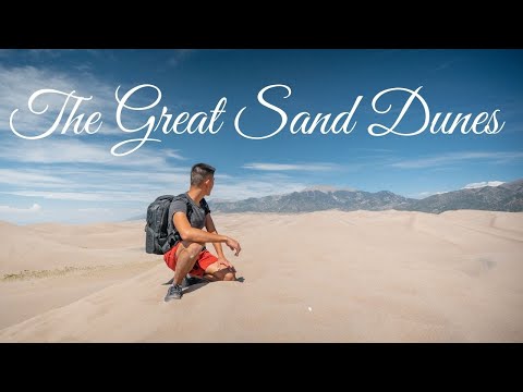 Great Sand Dunes Area || Sand Board and UFO sighting?