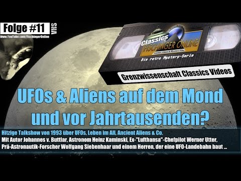 Grenzwissenschaft CLASSICS #11: UFO-Alarm bei Lufthansa, NASA und vor Jahrtausenden! TV-Talkshow '93