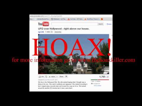 HOAX! – UFOs over Hollywood