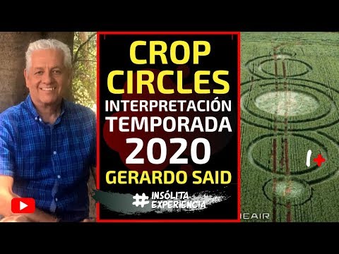 INÉDITO I Interpretación de los CROP CIRCLES del 2020 en Inglaterra. ¿UN MENSAJE ALIEN? GERARDO SAID