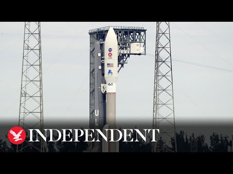Live: Nasa launches Mars mission in search of alien life