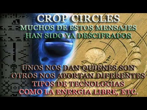 MENSAJES OCULTOS EN LOS CROP CIRCLES YA HAN SIDO DESCIFRADOS CON SORPRENDENTES RESULTADOS
