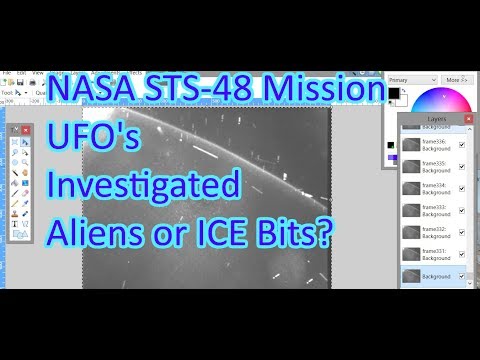 NASA STS-48 UFOs Analyzed – Is It ICE Particles? The Out There Channel UFO Case#16 (15Nov2017)