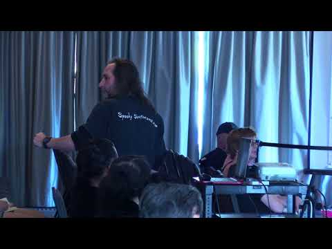 Paraween Pt. 3 U.F.O. conference in Salem, MA "Nick Redfern" &"Beth" of Roswell U.F.O. museum