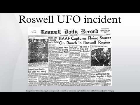 Roswell UFO incident
