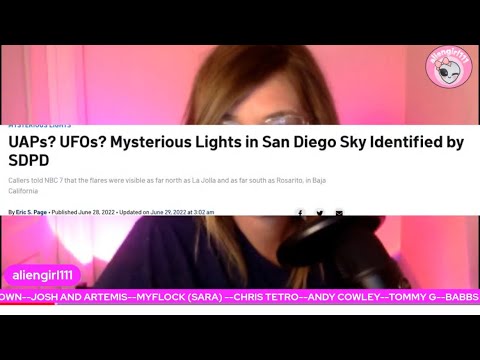 SAN DIEGO UFOS🛸🪐☀️GOOD MORNING UFO 🛸