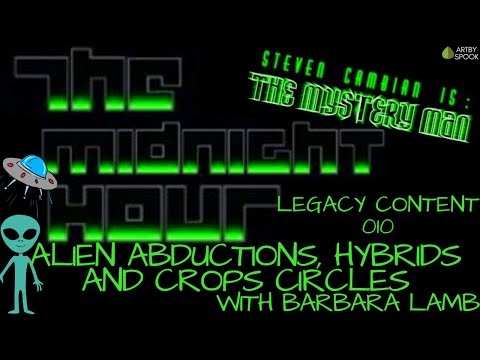 TMH 010 Alien abductions, hybrids and crop circles with Barbara Lamb.