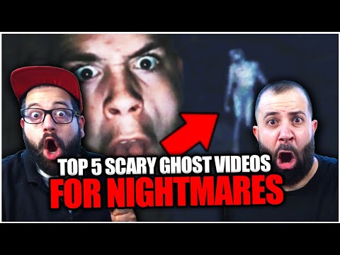 Top 5 SCARY Ghost Videos For NIGHTMARES | REACTION!!