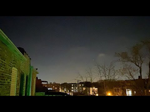 UFO SIGHTING 2021!!!!! PART 102 IT WAS A COLD NITE BUT THE UFO WAS STILL THERE