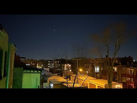 UFO SIGHTING 2021!!!!! PART 89 IT WAS A CLEAR DARK NITE AND THE UFO WAS RIGHT THERE