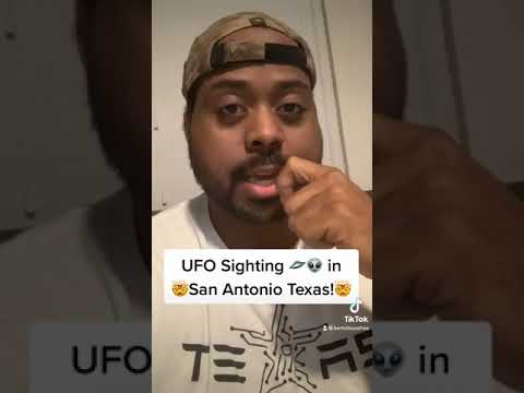 UFO sighting in San Antonio Texas!