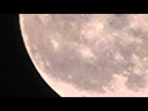 UFO sighting on moon 11/13/2011