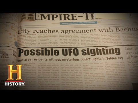 UFO Sighting Reported by Hundreds of Witnesses | In Search Of (Season 2) | History