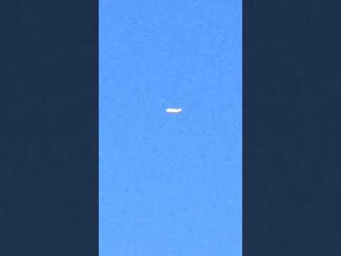 UFO Sighting, Torpedo Shaped White Object June 22nd 2022