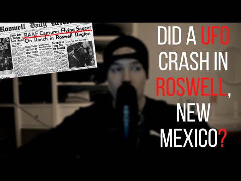 Unsolved Mysteries | The Infamous Roswell UFO Incident (ASMR/Whisper)